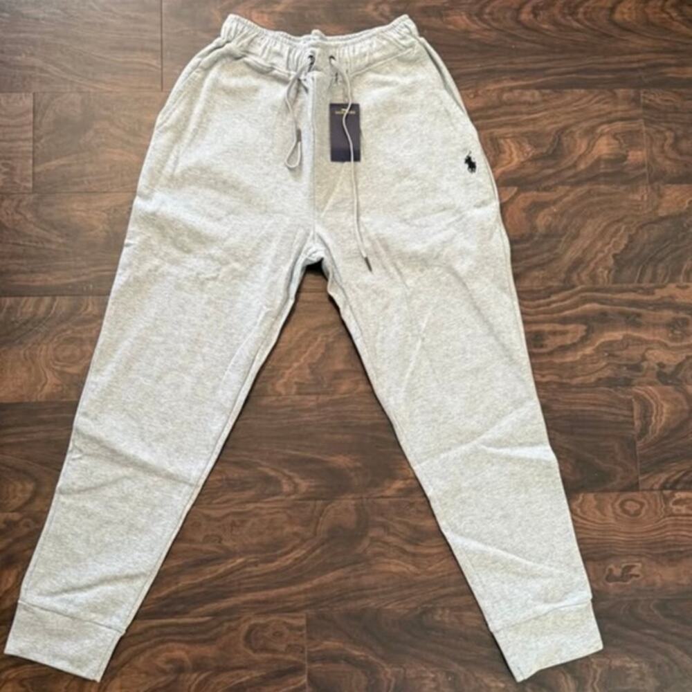 Gray Polo Sweatpants